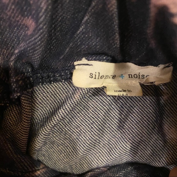 Urban Outfitters Silence + Noise Strapless Sweetheart Neck Peplum Mini Dress - Picture 4 of 7